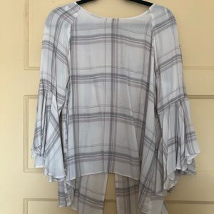 Lauren Conrad Flutter Sleeve Blouse!